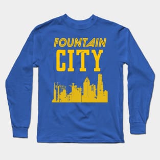 Fountain City - Kansas City Long Sleeve T-Shirt